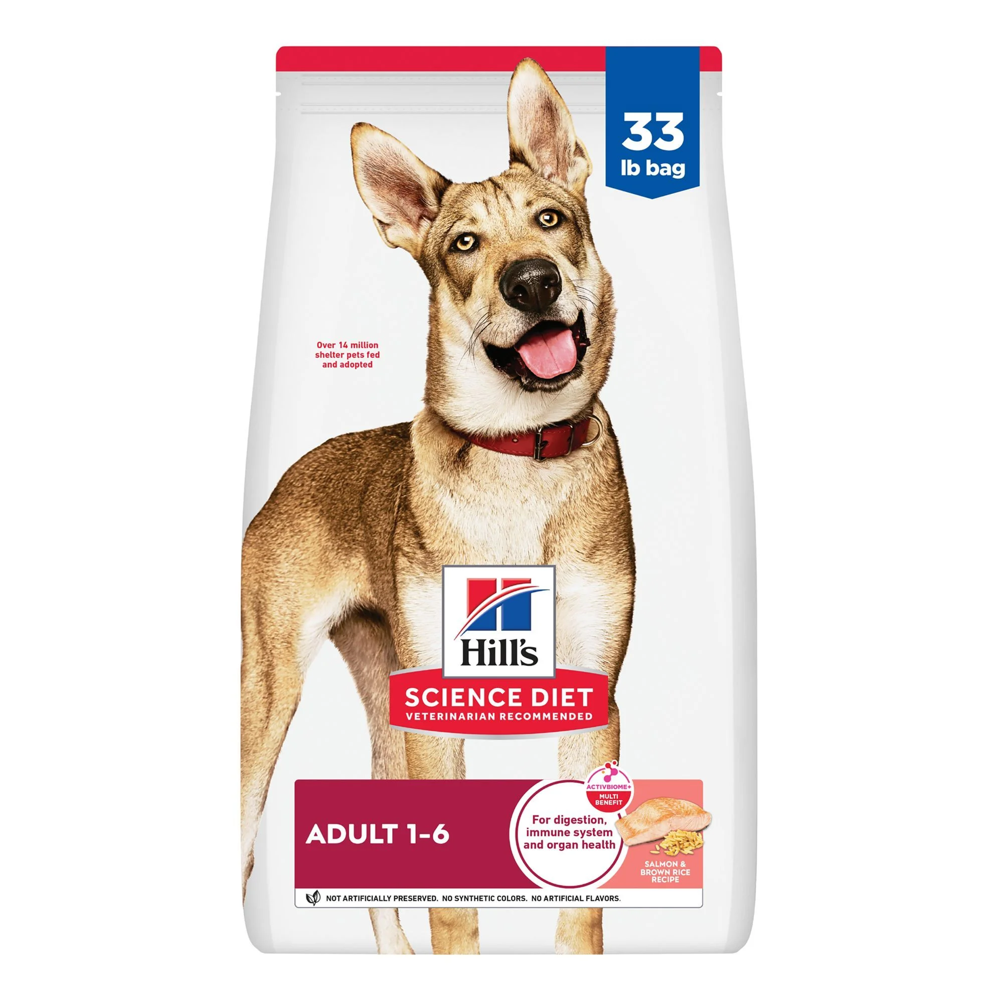 Hill's Science Diet Adult Dog Dry Food - Salmon & Brown Rice Recipe Hill's Science Diet Adult Dog Dry Food - Salmon & Brown Rice Recipe - Image 1