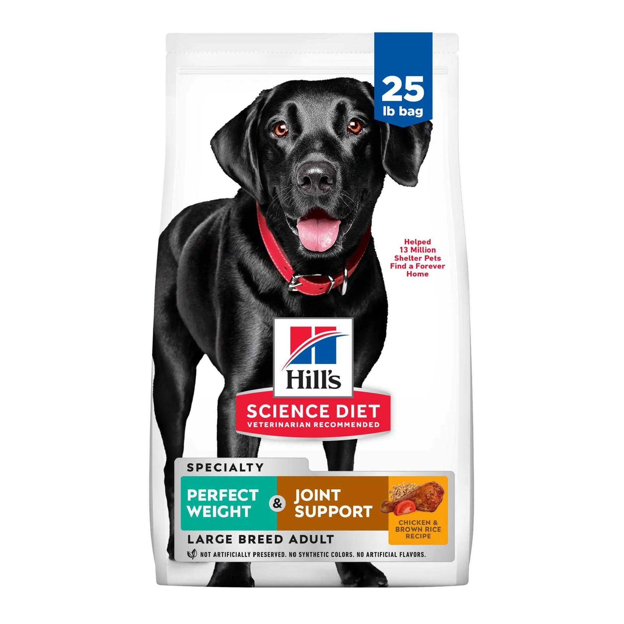 Hill's Science Diet Perfect Weight & Joint Support Large Breed Adult Dry Dog Food - Chicken & Rice Hill's Science Diet Perfect Weight & Joint Support Large Breed Adult Dry Dog Food - Chicken & Rice - Image 1