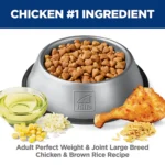 Hill's Science Diet Perfect Weight & Joint Support Large Breed Adult Dry Dog Food - Chicken & Rice - Image 4