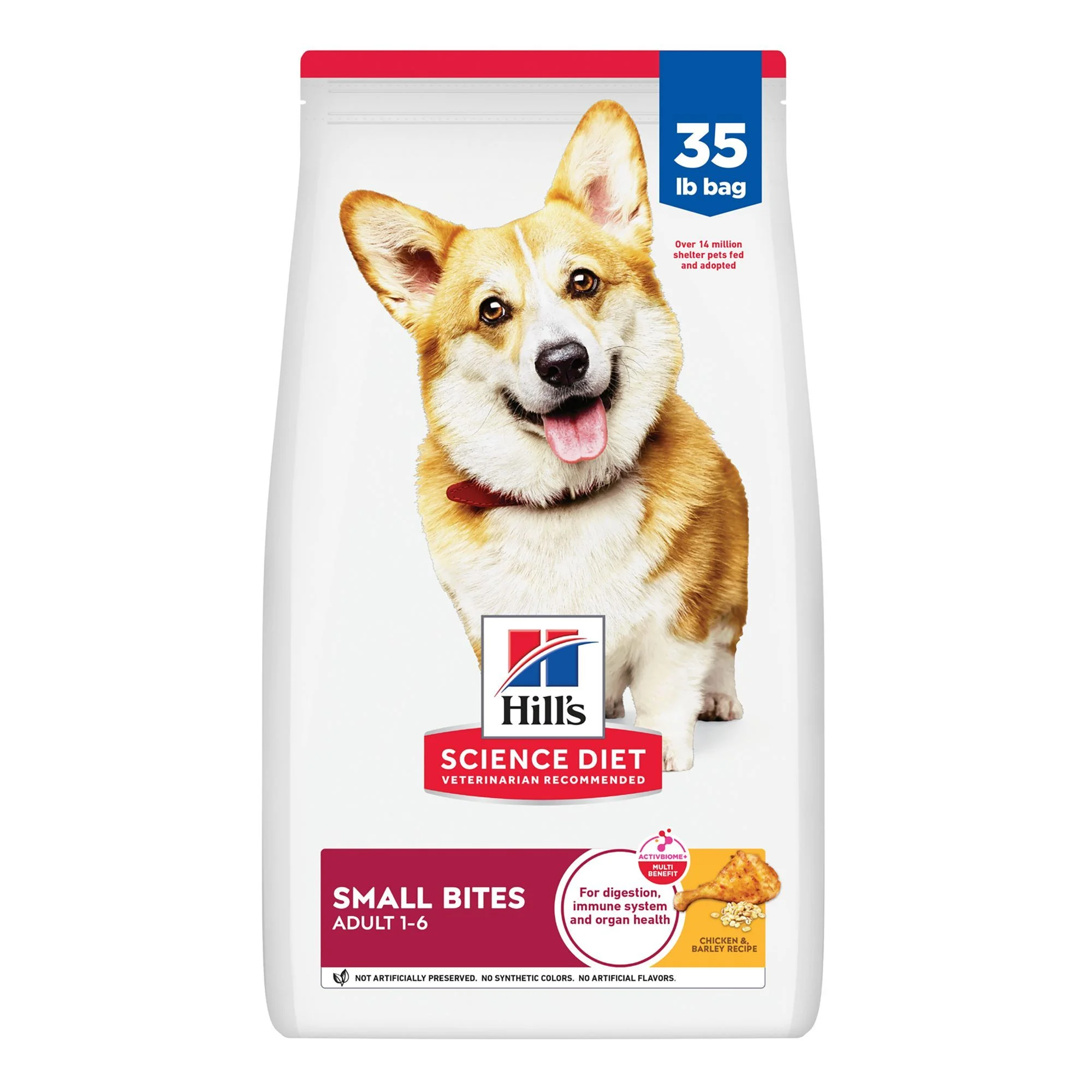 Hill's® Science Diet® Small Bites Adult Dry Dog Food - Chicken & Barley Hill's® Science Diet® Small Bites Adult Dry Dog Food - Chicken & Barley - Image 1