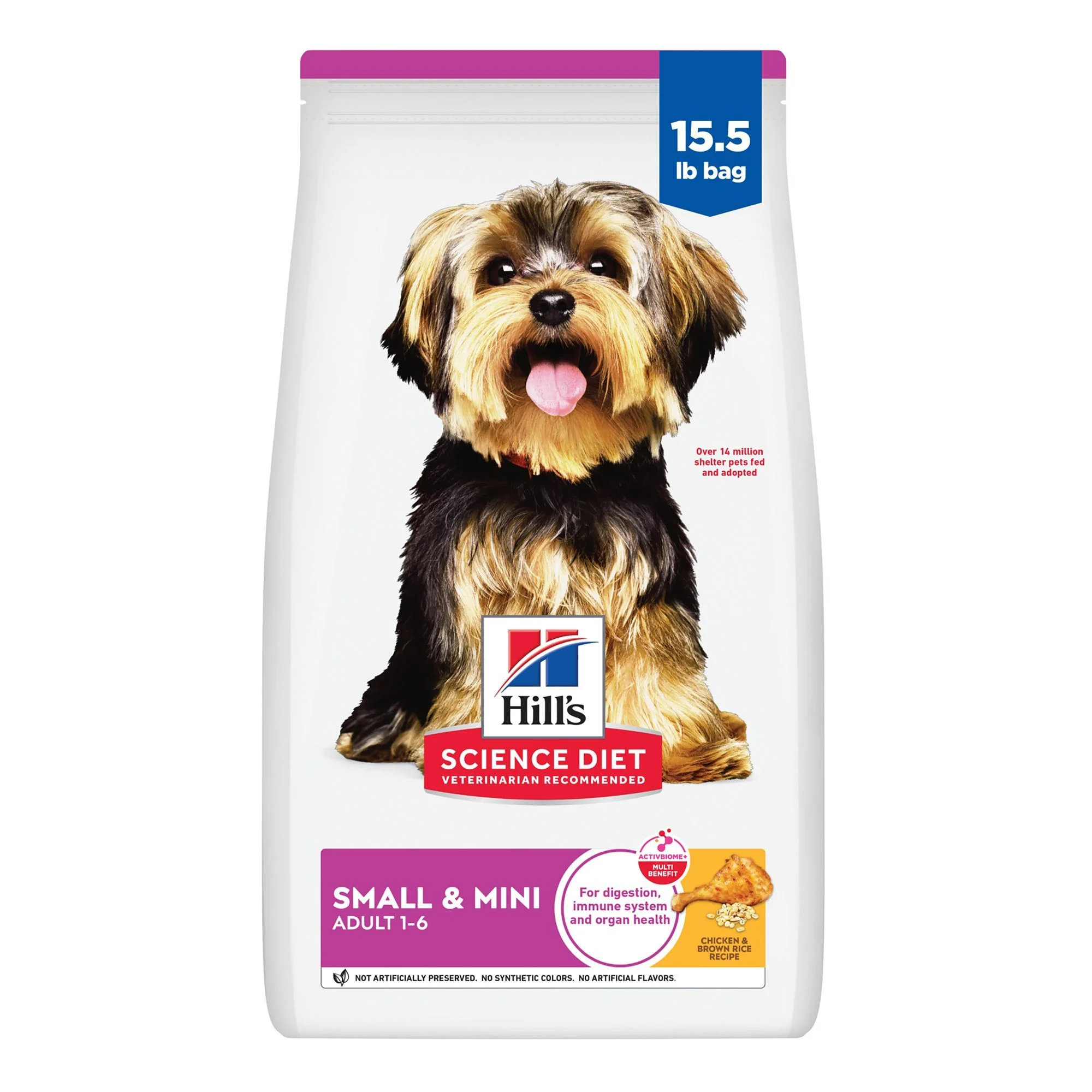 Hill's® Science Diet® Small & Mini Adult Dry Dog Food - Chicken & Brown Rice Hill's® Science Diet® Small & Mini Adult Dry Dog Food - Chicken & Brown Rice - Image 1