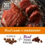 Simply Nourish® Source Kibble + Adult Dry Dog Food - Pork, High-Protein, Grain Free - Image 2
