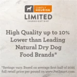 Simply Nourish Limited Ingredient Small Breed Adult Dog Food - Salmon and Sweet Potato - Image 2