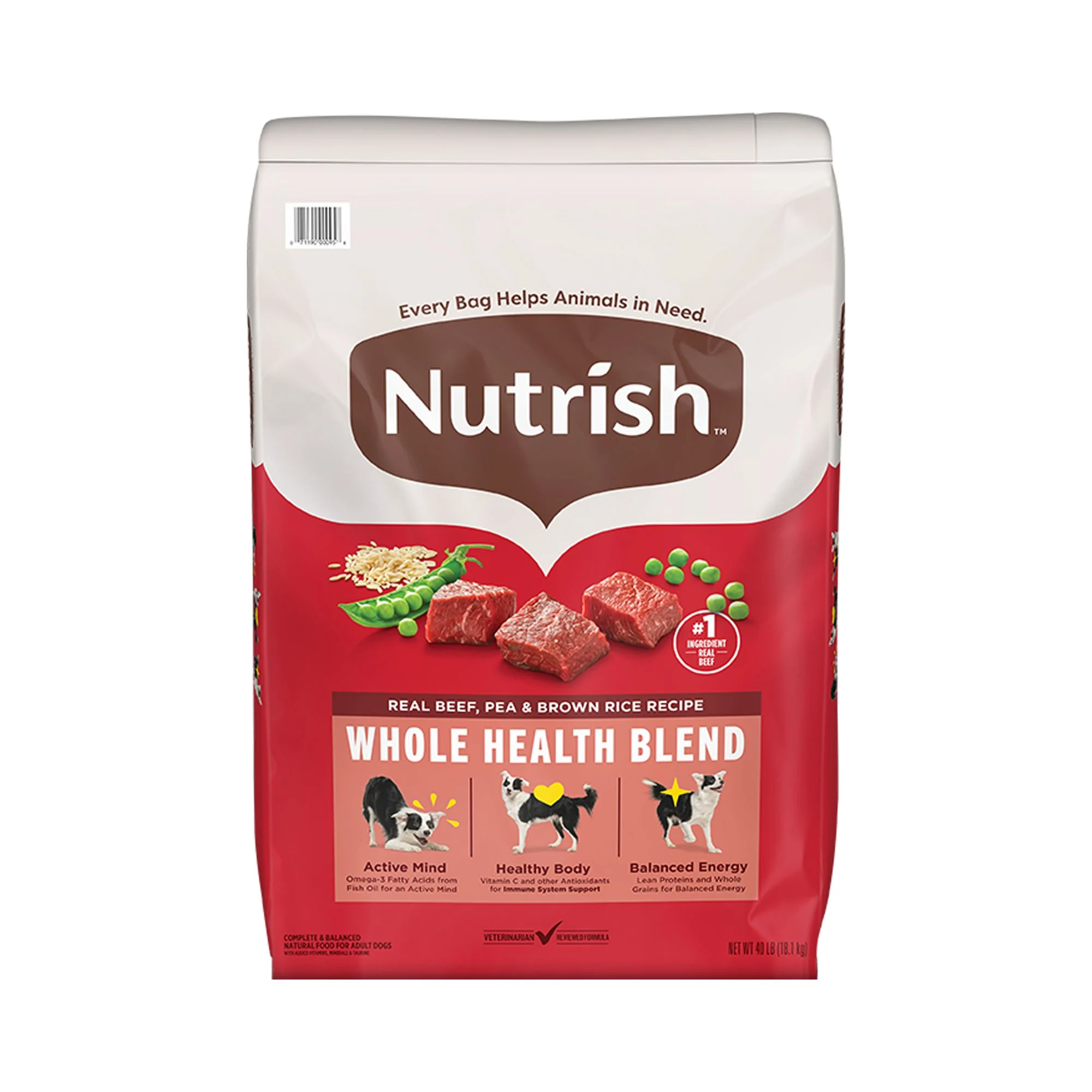 img_1761116221829_633_9ayBdVUnJ.webp Rachael Ray Nutrish Whole Health Blend Adult Dry Dog Food - Beef, Pea, Brown Rice - Image 1