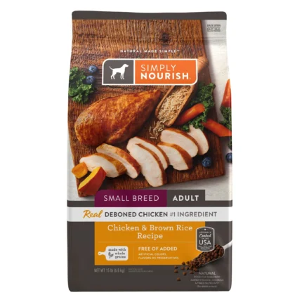 Simply Nourish® Original Small Breed Adult Dry Dog Food - Chicken & Brown Rice