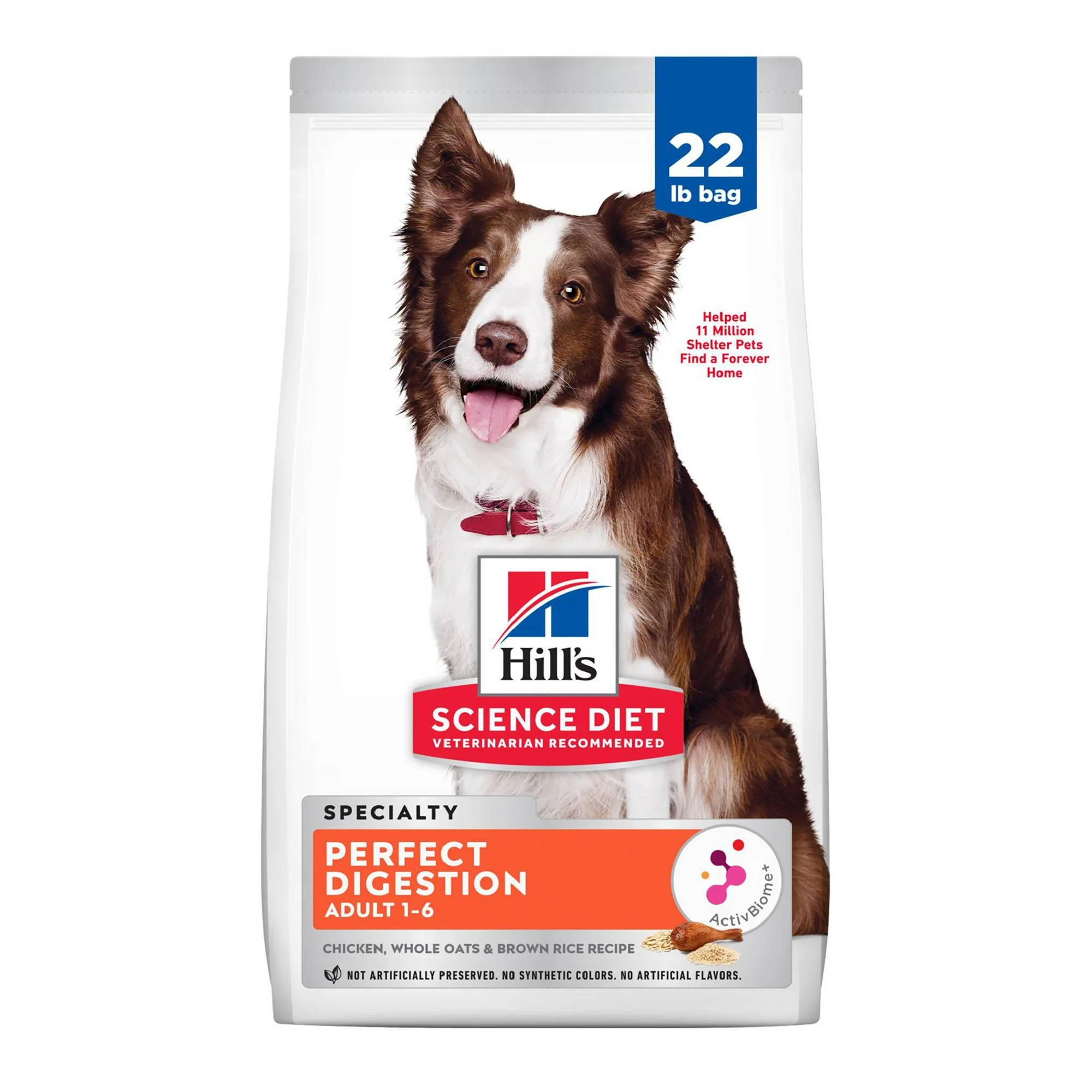img_1761118605315_638_7rGTc4UGk.webp Hill's® Science Diet® Perfect Digestion Adult Dry Dog Food - Chicken & Brown Rice - Image 1