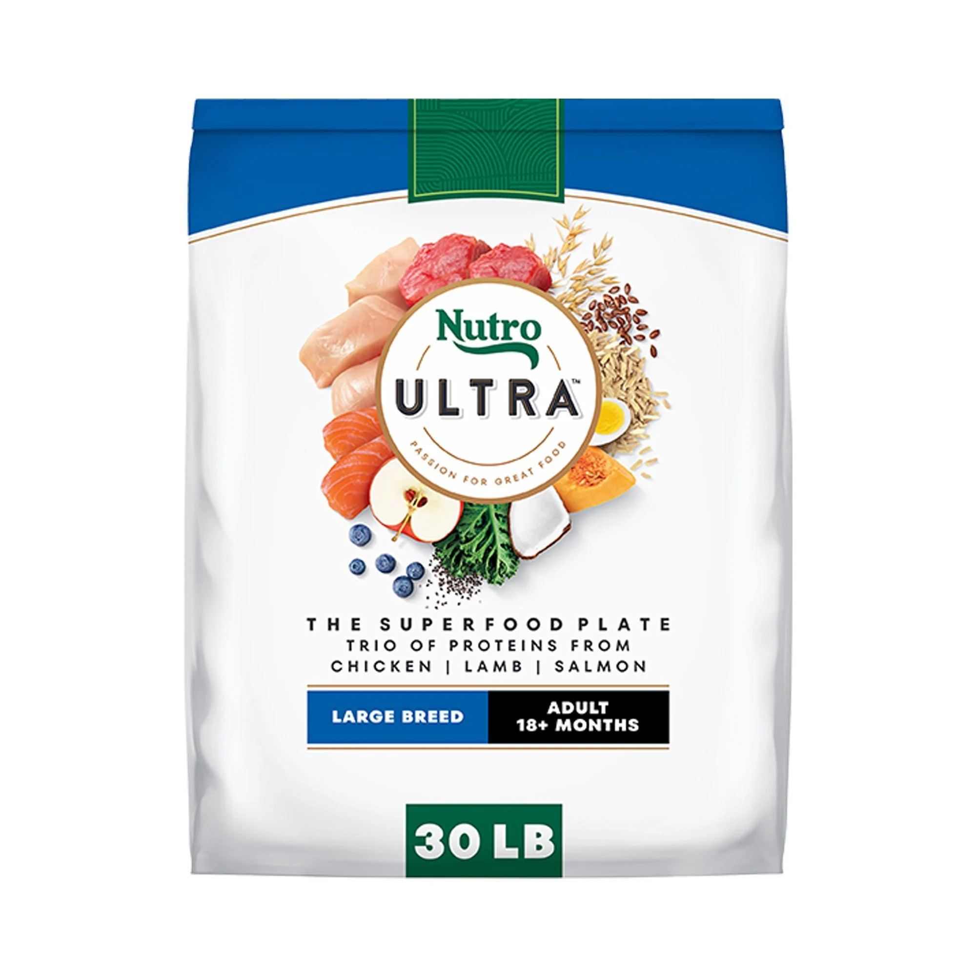 img_1761118650268_336_5Rmpmg-wH.webp NUTRO ULTRA™ Large Breed Adult Dry Dog Food - Chicken, Lamb, Salmon - Image 1
