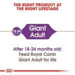 Royal Canin Size Health Nutrition Giant Breed Adult Dog Dry Food - 30 lb - Image 6