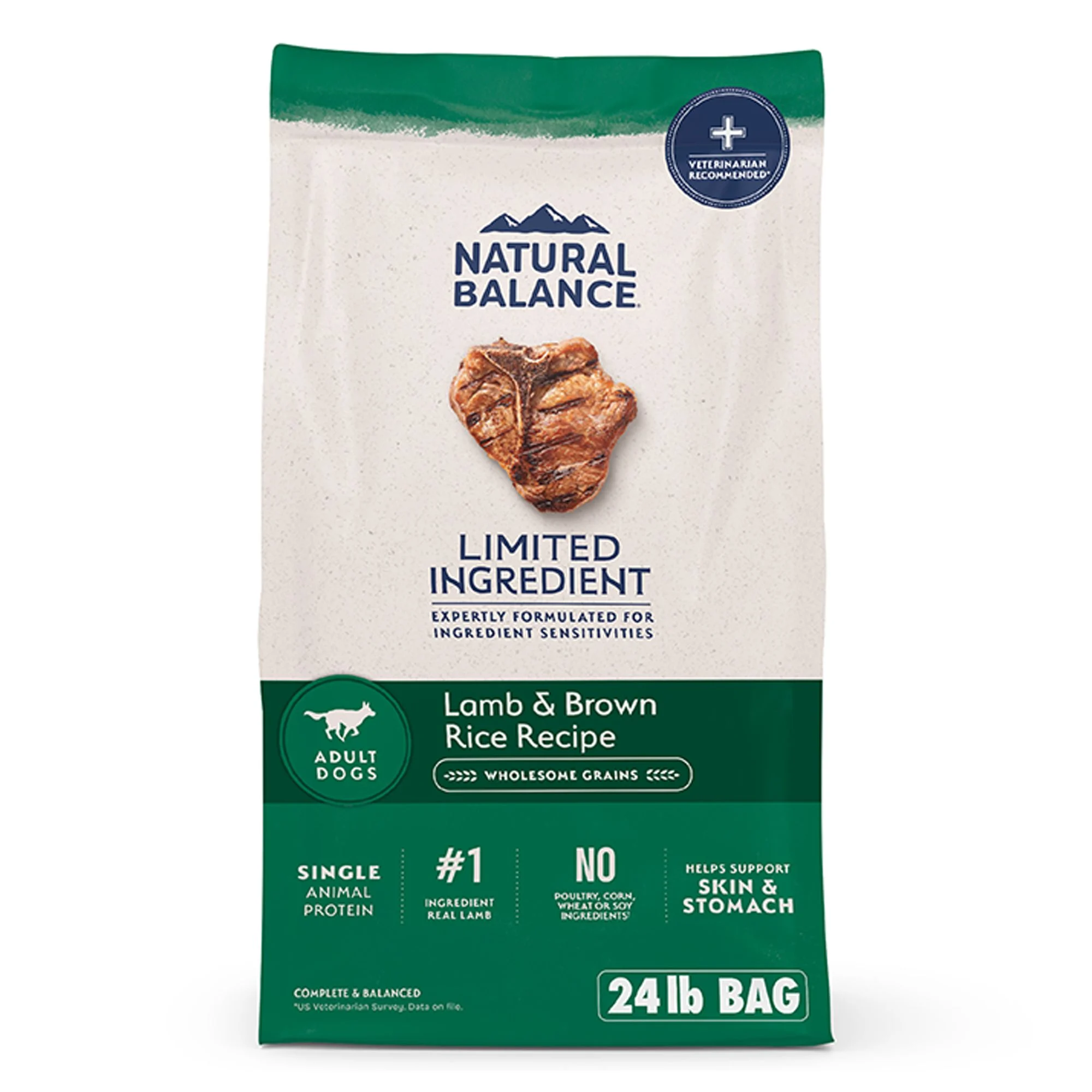 img_1761118927738_803_K99yumGje.webp Natural Balance Limited Ingredient Diets Adult Dry Dog Food - Lamb & Brown Rice - Image 1