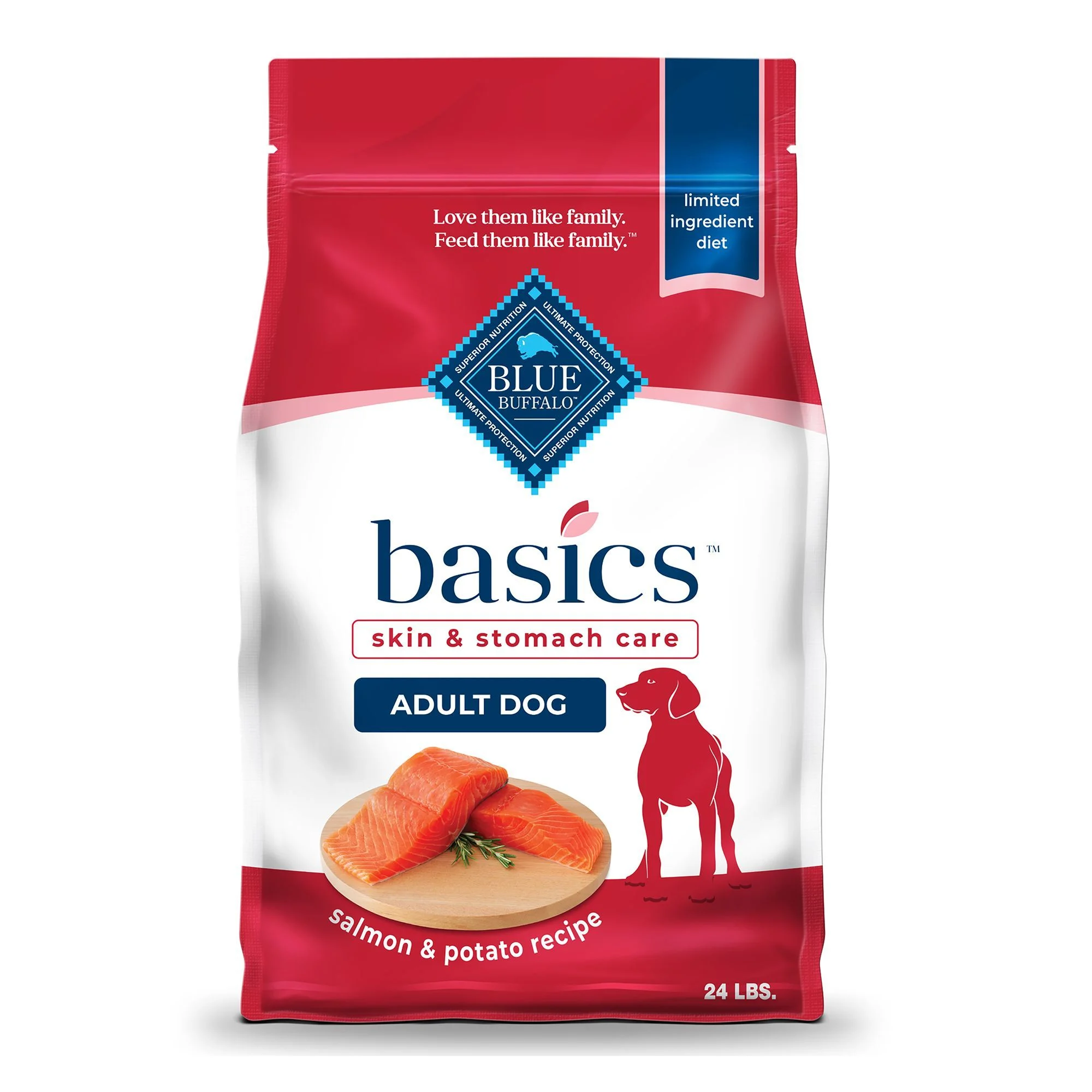 img_1761119010924_988_tu-c9nbz8.webp Blue Buffalo® Basics™ Skin & Stomach Care Adult Dog Dry Food - Salmon & Potato - Image 1
