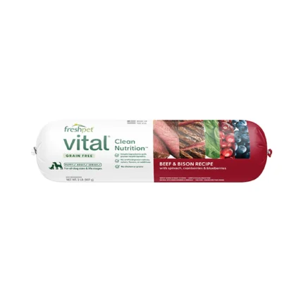 Freshpet® Vital™Grain Free Beef & Bison Adult Dog Food