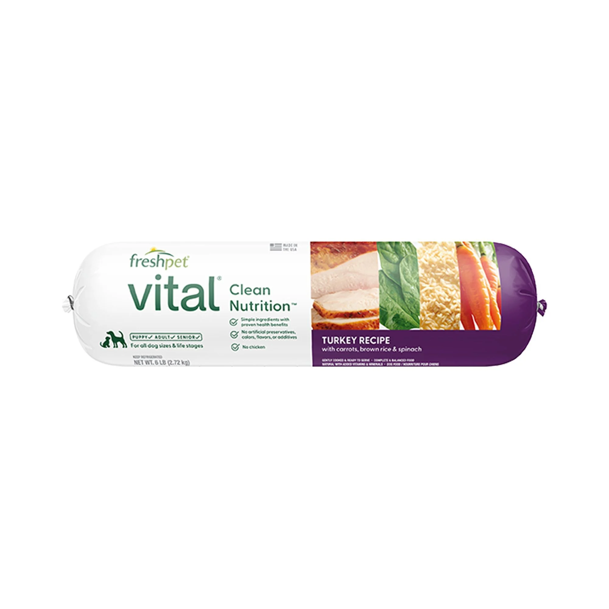 img_1761122987684_78_UpNI_RYIb.webp Freshpet® Vital™Balanced NutritionTurkey Adult Dog Food - Image 1