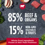 Instinct® Raw Bites Adult Frozen Dog Food - Raw, Grain Free, Beef - Image 3