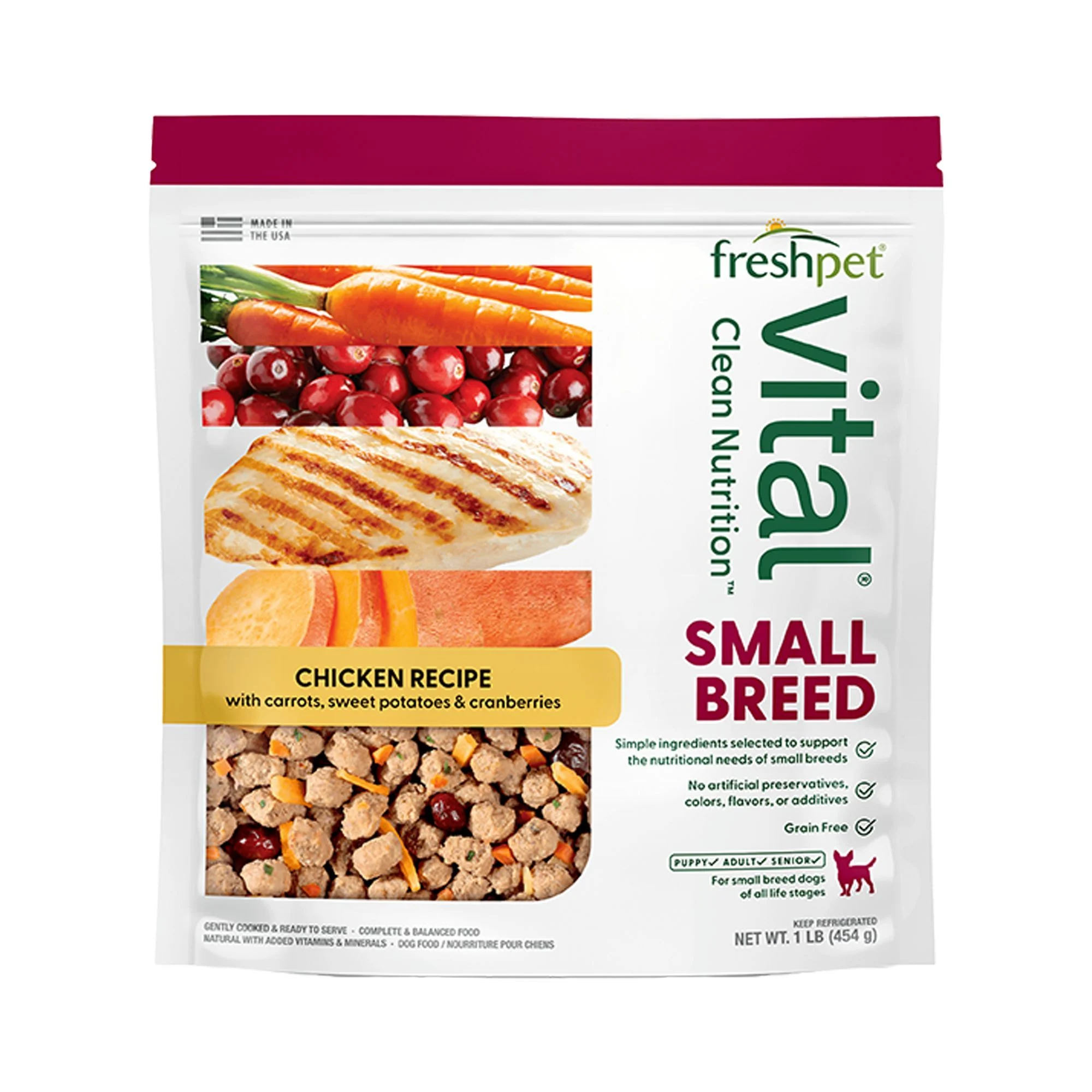 img_1761123178825_430_JhtBNQTFX.webp Freshpet® Vital™ Grain Free Complete Meals Small Breed All Life Stage Dog Food - Image 1