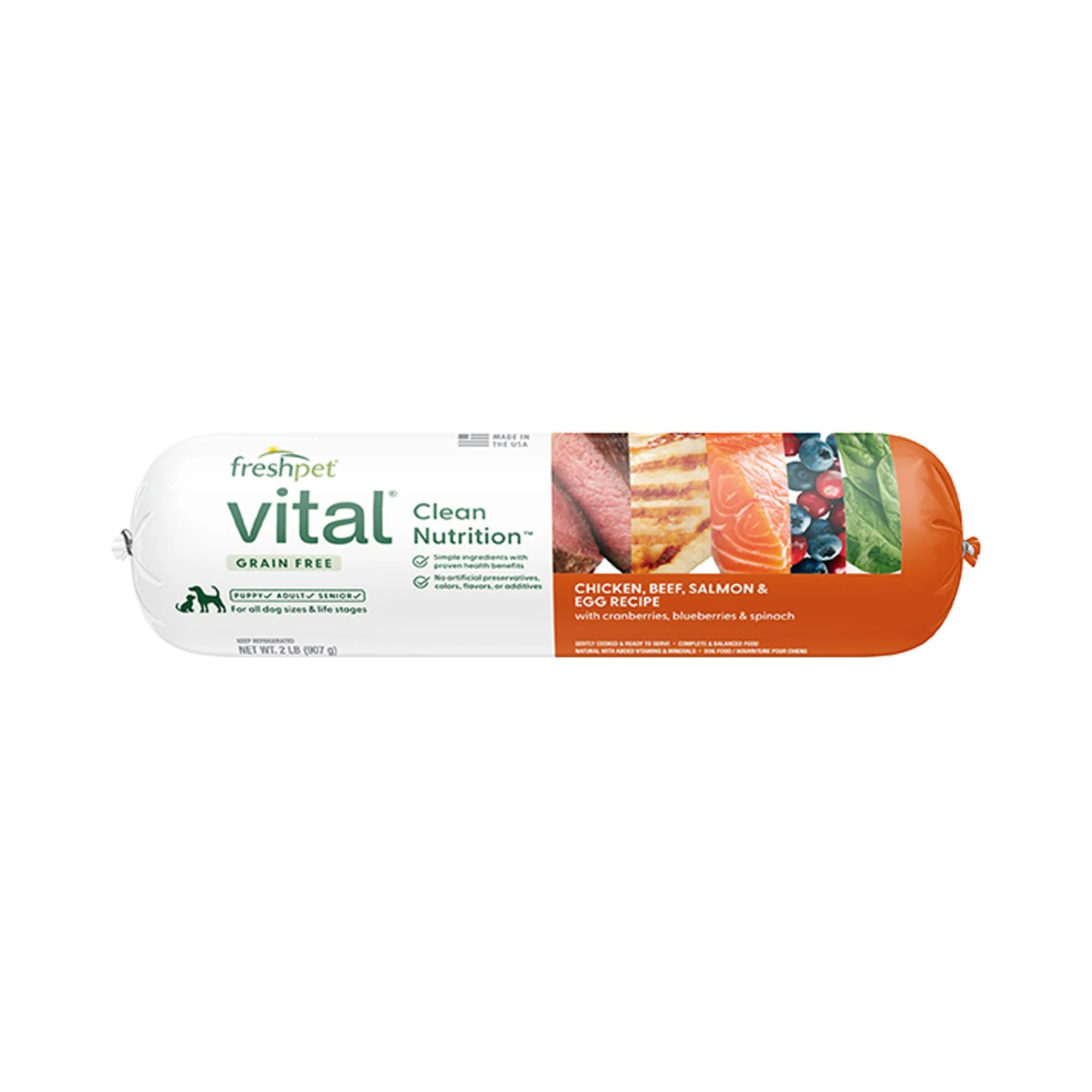 img_1761123410959_874_tQRQrIjBz.webp Freshpet® Vital™Grain Free Chicken, Beef, Salmon & Egg Adult Dog Food - Image 1
