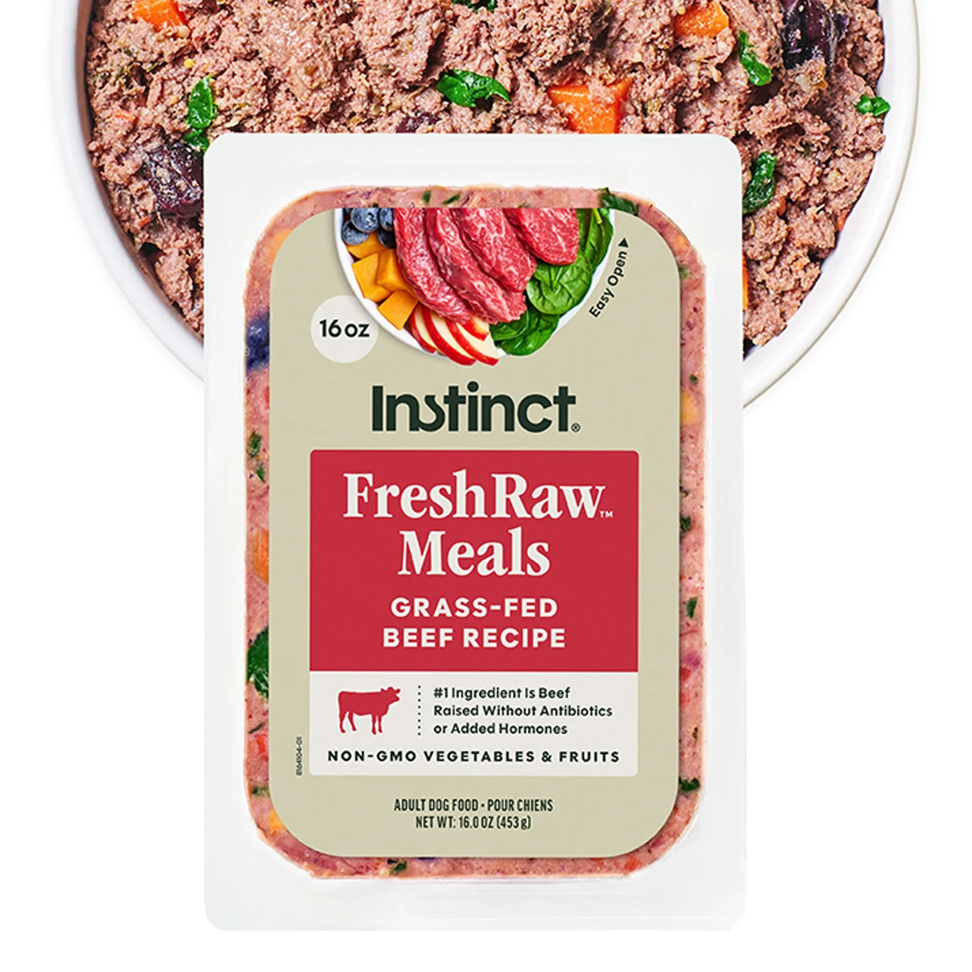 img_1761123443016_240_FHdaQK8jP.webp Instinct® FreshRaw Meals Adult Frozen Dog Food - Grass-Fed Beef - Image 1
