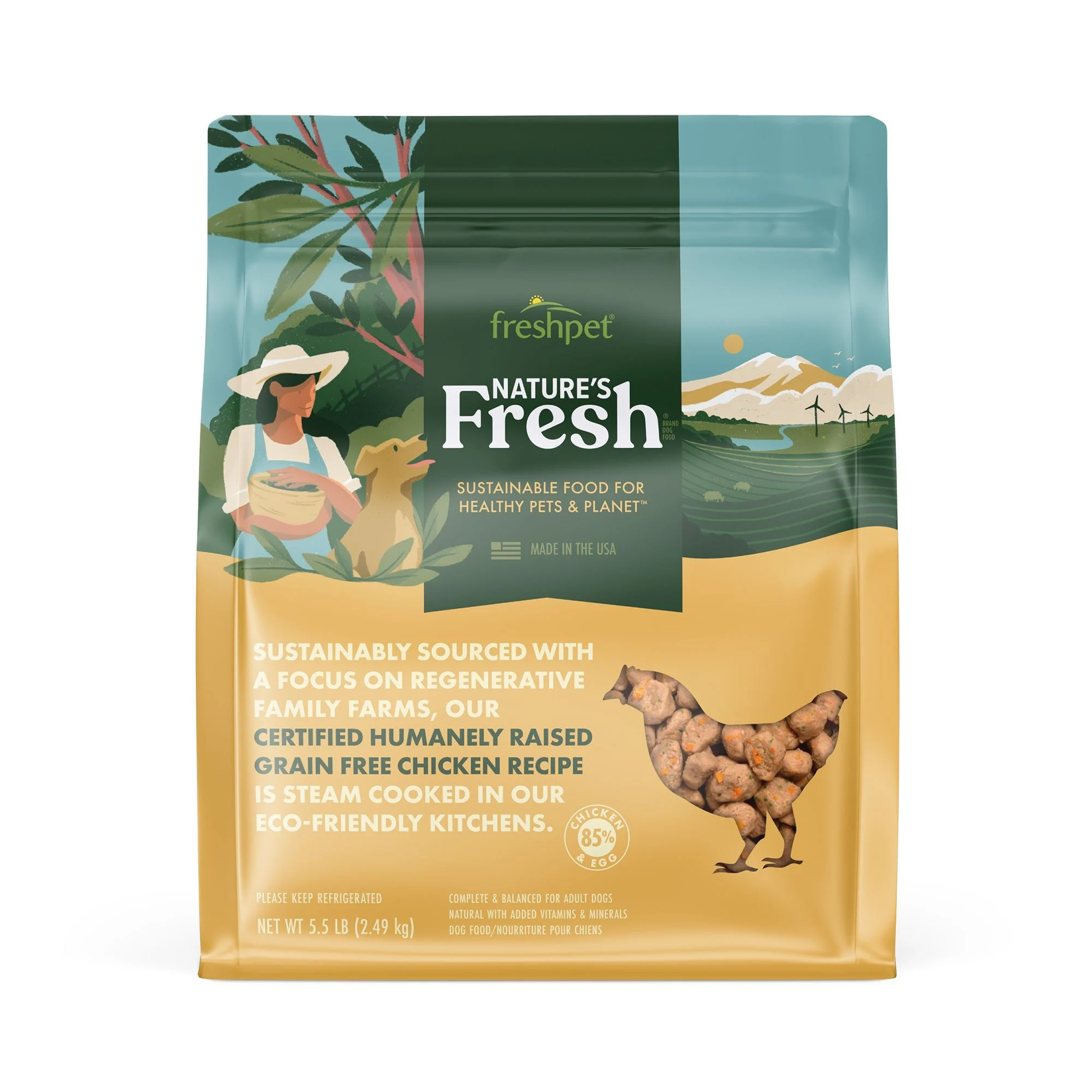 img_1761125611708_45_CUaCm-eT9.webp Freshpet® Nature's Fresh Adult Fresh Dog Food - Grain Free, Chicken - Image 1