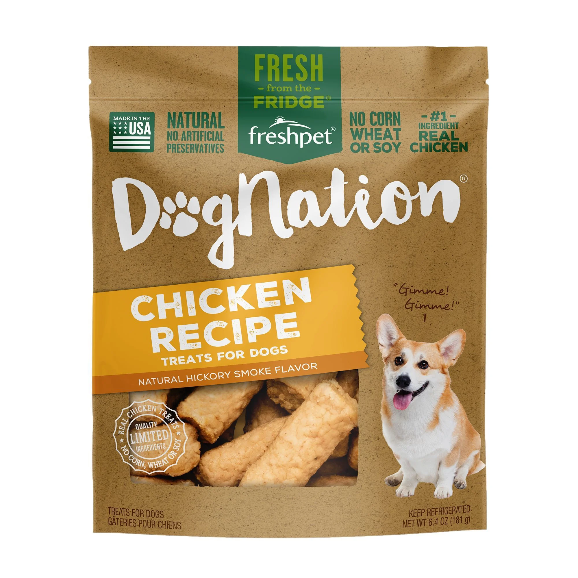 img_1761125614639_193_zr4dXtd3h.webp Freshpet Dog Nation Fresh Adult Dog Treat - Chicken - Image 1