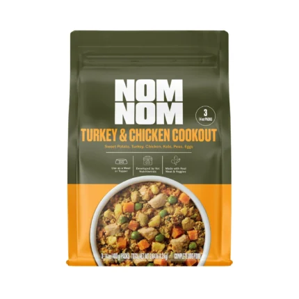 NOM NOM All Life Stages Frozen Dog Food - Turkey & Chicken