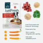 JustFoodForDogs JustFresh All Life Stages Fresh Dog Food - Beef, 12 oz - Image 3