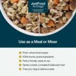 JustFoodForDogs JustFresh All Life Stages Fresh Dog Food - Turkey, 12 oz - Image 2