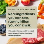 Instinct® FreshRaw Meals Sampler Variety Pack Adult Frozen Dog Food - 8 oz Pouches, 6 Count - Image 2