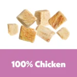 Wiggles & Wags Freeze Dried Chicken Crunchy Dog Treats - Image 4