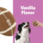 Wiggles & Wags Football Decorated Cookie Dog Treat 2.12 oz - Image 3