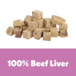 Wiggles & Wags Freeze Dried Beef Liver Dog Treats - Image 4
