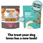 Wiggles & Wags Chicken, Bacon, Beef Meaty Sticks Dog Treats 16 OZ - Image 2