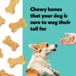 Wiggles & Wags Peanut Butter Chewy Bones Dog Treats 16 OZ - Image 5