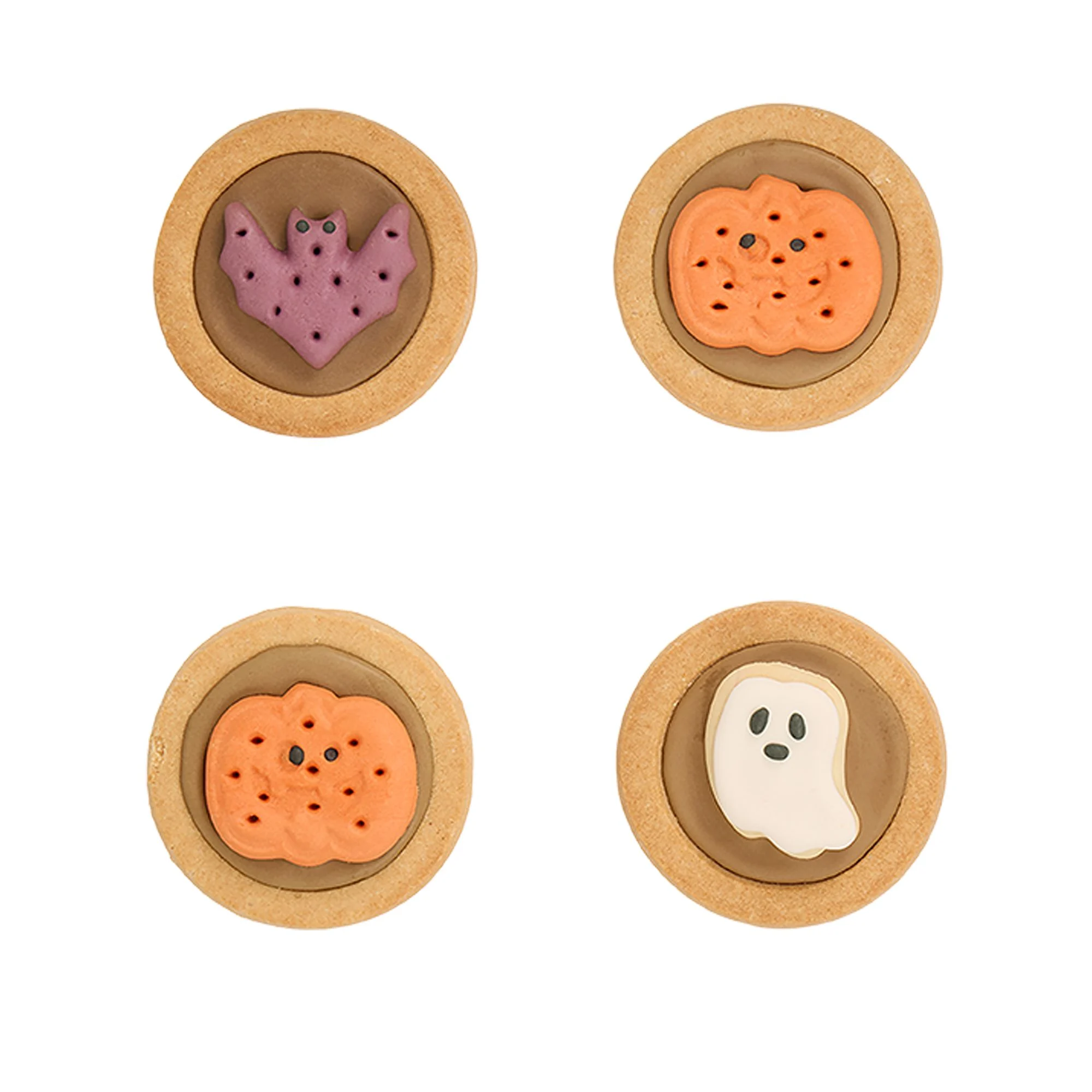 img_1761188706975_674__iwijZsDY.webp Thrills and Chills Peanut Butter and Carob Cups Dog Treats 4 Count 5.6 OZ - Image 1