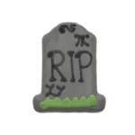 Thrills and Chills Tombstone Decorated Cookie 1 Count 2.1 OZ