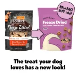 Wiggles & Wags Freeze Dried Beef Liver & Sweet Potato Dog Treats 5 OZ - Image 2