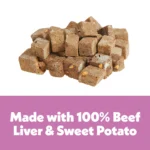 Wiggles & Wags Freeze Dried Beef Liver & Sweet Potato Dog Treats 5 OZ - Image 4