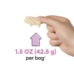 Wiggles & Wags Iced Animal Cookies Dog Treats 1.5 oz - Image 2