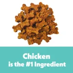 Wiggles & Wags Chicken & Cheese Chewy Bones Dog Treats 6 OZ - Image 4