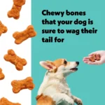 Wiggles & Wags Chicken & Cheese Chewy Bones Dog Treats 6 OZ - Image 5