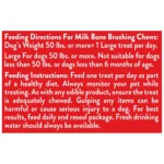 Milk-Bone Brushing Chews Large All Life Stage Dog Treat - Original - Image 8