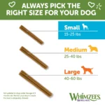 WHIMZEES Variety Value Pack Small Dental Dog Treat - Natural, 89 Count - Image 6
