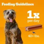 Pedigree® Dentastix Dual Flavor Large Breed Adult Dental Dog Treats - Bacon & Chicken - Image 6