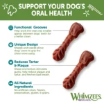 WHIMZEES Brushzees Small Dental Dog Treat - Natural, Grain Free - Image 5