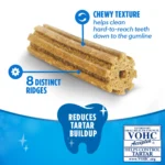 Purina DentaLife Daily Oral Care Small/Medium Breed Dental Treats 10 Count 7 OZ - Image 4