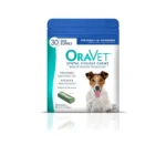 OraVet Dental Hygiene Chews for Dogs with Delmopinol - Dental Chews for Small Dogs 10-24 lbs