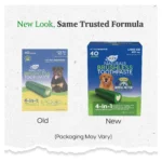 Ark Naturals® Brushless Toothpaste 4-in-1 Large Dog Dental Treats - 40 Count - Image 4