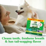 GREENIES Natural Teenie Dental Care Adult Dog Treats - 3 Flavor Variety Pack - Image 3