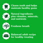 GREENIES Natural Teenie Dental Care Adult Dog Treats - 3 Flavor Variety Pack - Image 4