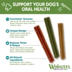 Whimzees Stix Medium Dog Dental Treats - Vegetable - Image 5