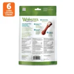 Whimzees Brushzees Large Dog Dental Treats - Vegetable - Image 2