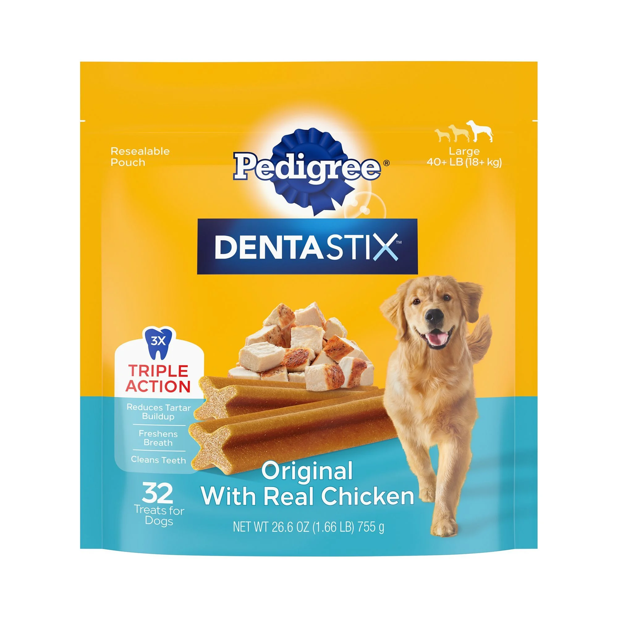 img_1761190857723_236_PzjdUdwJA.webp Pedigree® Dentastix Large Breed Adult Dental Dog Treats - Chicken - Image 1